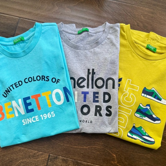 United Colors Of Benetton Kids' Colorful T-Shirt Set - Picture 1 of 7